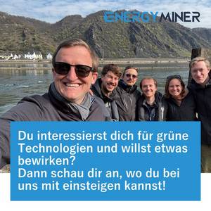 Du willst nicht nur über grüne Technologien sprechen, sondern direkt daran arbeiten Du willst nicht nur über grüne Technologien sprechen, sondern direkt daran arbeiten